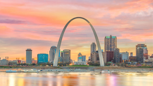 Downtown St. Louis skyline